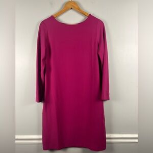 New Perlavera parla fuchsia shift dress size small